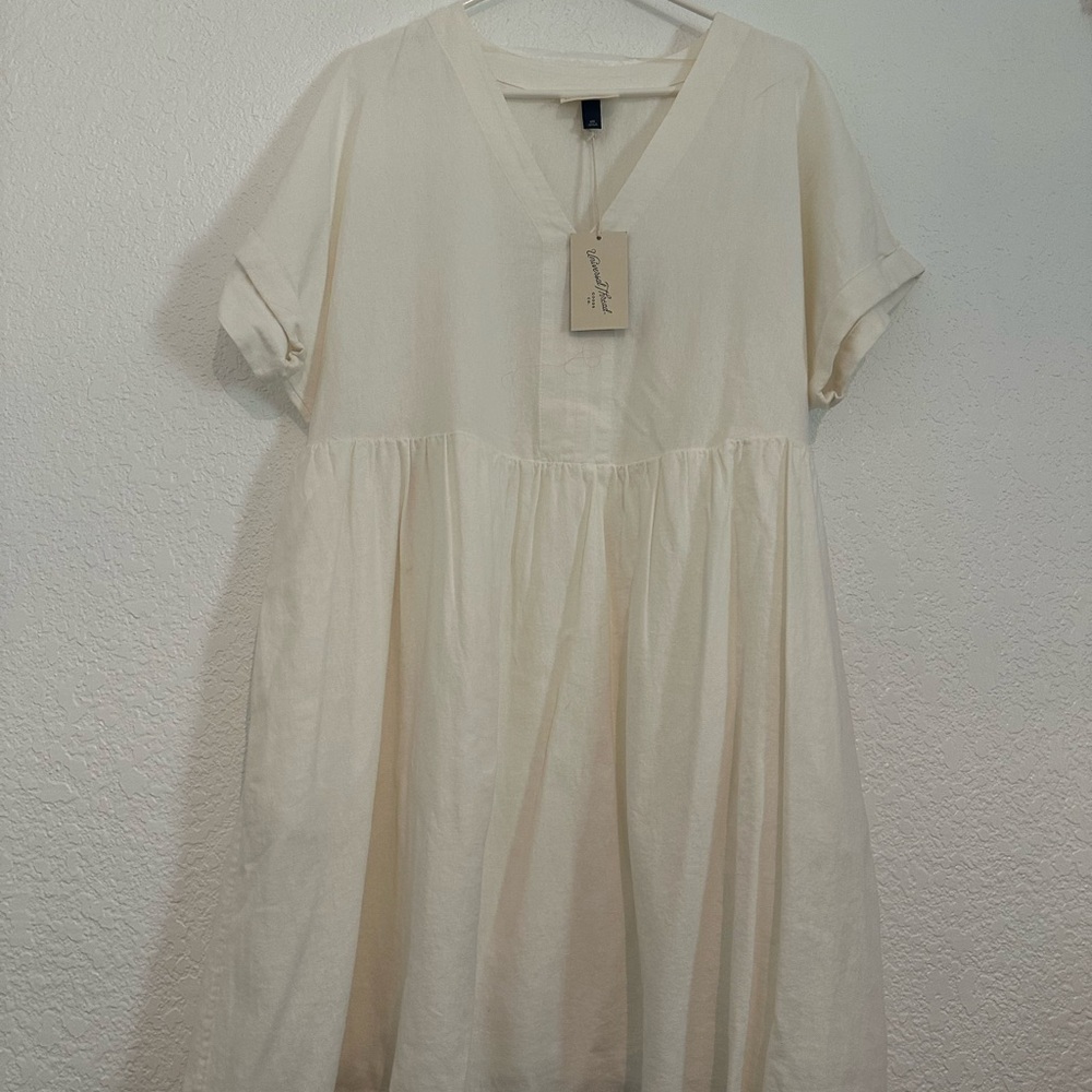 Universal Thread Cream Midi Dress